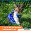 cat mobility bag will "Keep your pet mobile & comfortable"
